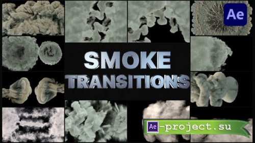 Videohive - Real Smoke Transitions | After Effects - 30052446 - Project for After Effects