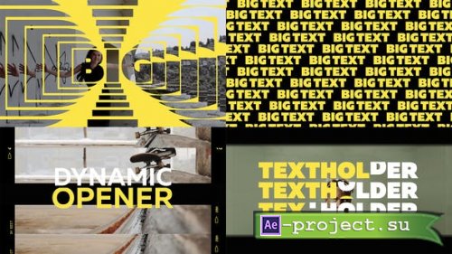 Videohive - Dynamic Opener - 30056833 - Project for After Effects