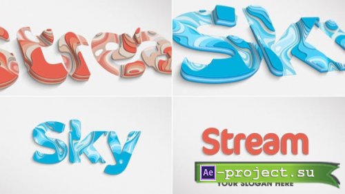 Videohive - Flow Clean 3D Logo - 25475329 - Project for After Effects