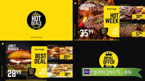 Videohive - Royal Offer - Food Menu Promo - 30083026 - Project for After Effects