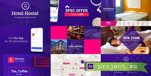 Videohive - Hotel & Hostel Promo - 16727733 - Project for After Effects