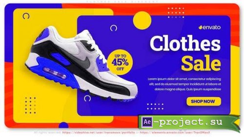 Videohive - Clothes Sale Discount - 30100607 - Project for After Effects