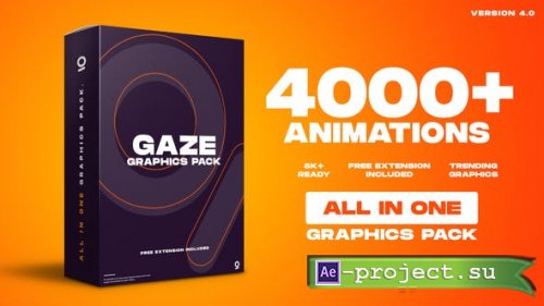 Videohive - Graphics Pack | 4000+ Animations V4.0 - 25010010 - Project & Script for After Effects