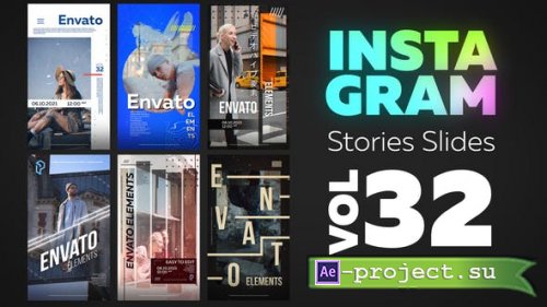 Videohive - Instagram Stories Slides Vol. 32 - 30118312 - Project for After Effects