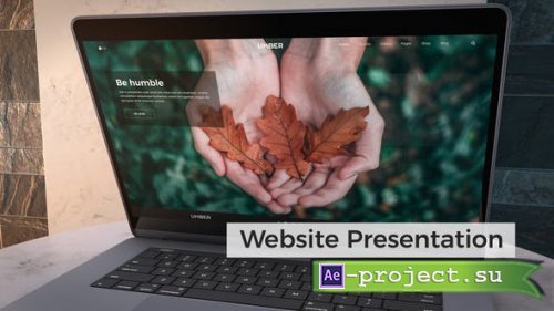 Videohive - Website Presentation | Laptop Mockup - 24523770 - Project for After Effects