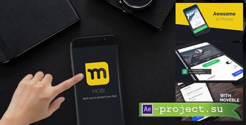 Videohive - Mobi - App Presentation ToolKit - 11558028 - Project for After Effects