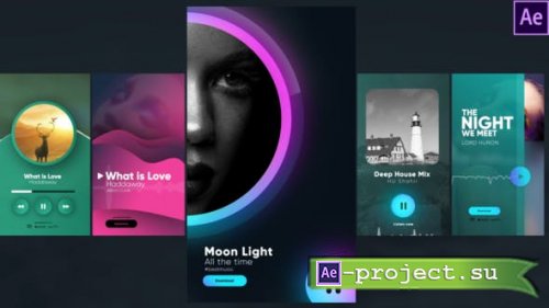Videohive - Instagram Music Stories - 30141893 - Project for After Effects
