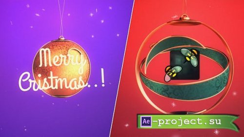 Videohive - Merry Christmas Ball Logo - 29647640 - Project for After Effects