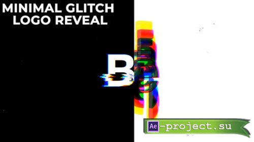 Videohive - Minimal Glitch Logo Reveal - 30107368 - Project for After Effects