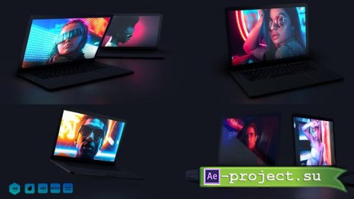 Videohive - Laptop Mockup // Website Presentation - 27330926 - Project for After Effects