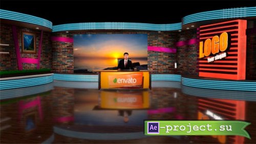 Videohive - 3D Virtual Studio - 13318109 - Project for After Effects