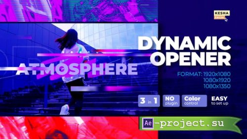 Videohive - Dynamic opener - 27276526 - Project for After Effects