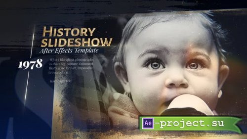 Videohive - History Slideshow - 23231449 - Project for After Effects