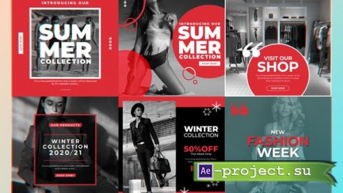 Videohive - Fashion Instagram Ad - 30163833 - Project for After Effects