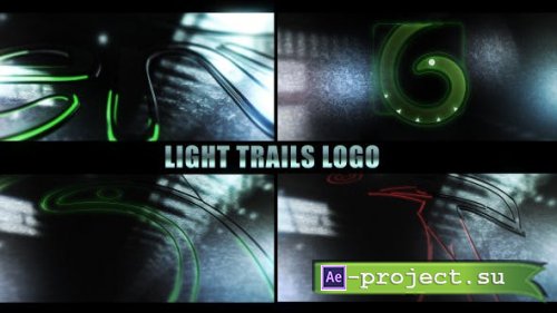 Videohive - Light Trails Logo - 11165977 - Project for After Effects