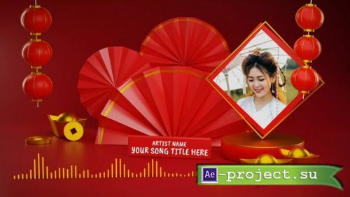 Videohive - Chinese Music and Podcast Visual - 30198321 - Project for After Effects