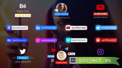 Videohive - Social Media Subscribers || After Effects - 30192730 - Project for After Effects