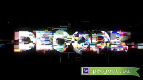 Videohive - Decode Glitch Opener - 23715223 - Project for After Effects
