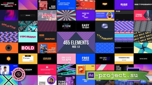 Videohive - Graphics Pack | Rise V1.0 - 29704909 - Project & Script for After Effects