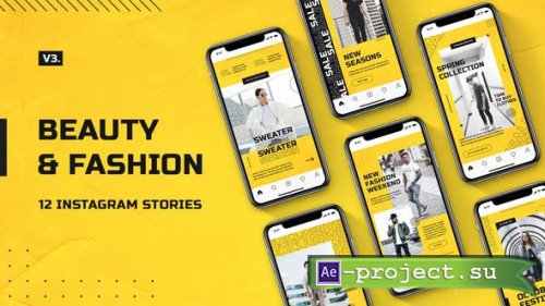 Videohive - Beauty & Fashion Instagram Stories v.3 - 30220174 - Project for After Effects