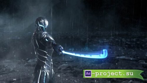 Videohive - Cyber Warrior Gaming Logo - 30222037 - Project for After Effects