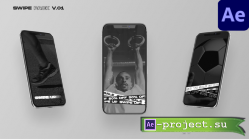 Videohive - Instagram Swipe Up - 30206533 - Project for After Effects