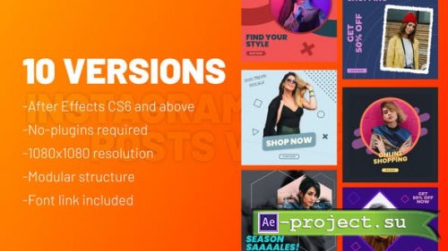 Videohive - Instagram Fashion Posts Vol.02 - 29814121 - Project for After Effects