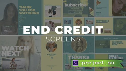 Videohive - YouTube End Screens - 30112407 - Project for After Effects