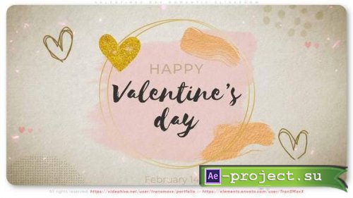 Videohive - Valentines Day Romantic Slideshow - 30241093 - Project for After Effects