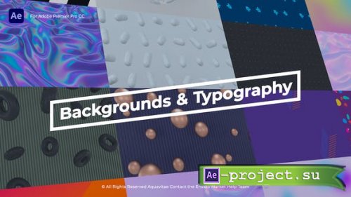 Videohive - Animated Backgrounds & Titles - 30246610 - Project for After Effects