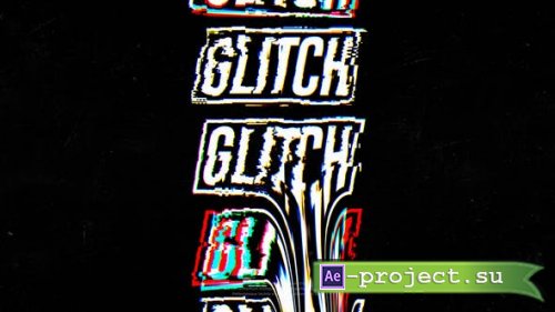 Videohive - Glitch Logotype - 29377119 - Project for After Effects