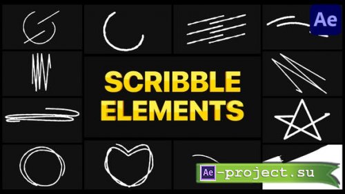 Videohive - Scribble Elements 02 | After Effects - 30256873 - Project for After Effects