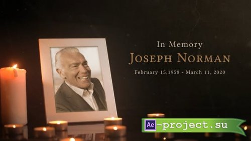 Videohive - Funeral Memorial - 30242581 - Project for After Effects