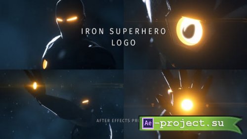 Videohive - Iron Superhero Logo - 30265324 - Project for After Effects