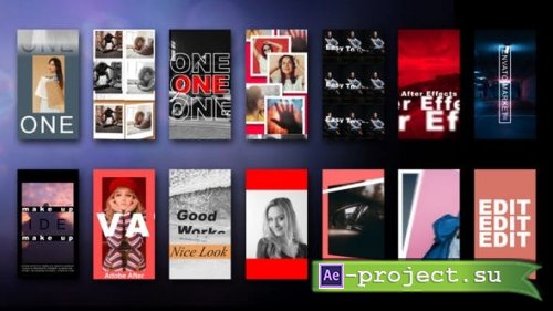 Videohive - Minimal Instagram Stories - 30246945 - Project for After Effects