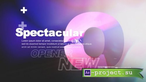 Videohive - New Spectacular Opener - 30089587 - Project for After Effects