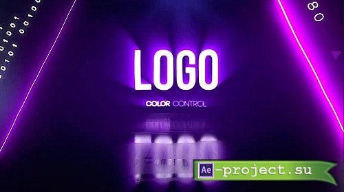 Neon HUD Logo 876558 - Project for After Effects