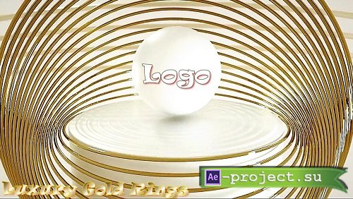 Luxury Gold Rings Logo 885972 - Project for After Effects