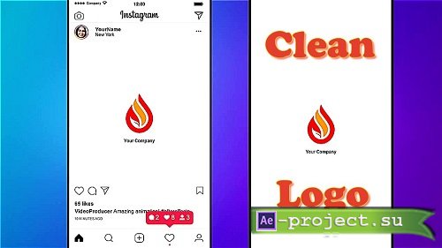 Clean Logo Reveal 886511 - Project for After Effects