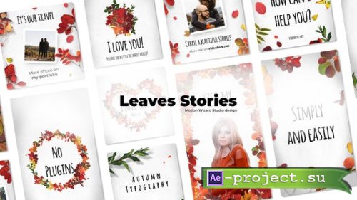 Videohive - Leaves Stories - 30284299 - Project for After Effects