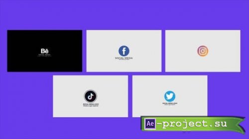 Videohive - Social Media Logo Opener - 29831865 - Project for After Effects