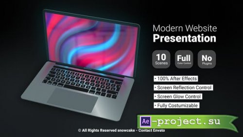 Videohive - Modern Website Presentation - 30245102 - Project for After Effects