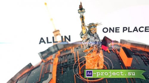 Videohive - World Opener - 30295683 - Project for After Effects