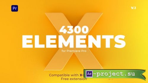 Videohive - X-Elements | Premiere Pro - 29715440 - Project & Script for Premiere Pro - (Reloaded!)