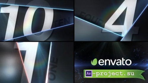 Videohive - Fast Light Countdown - Crack Effect - 25794799 - Project for After Effects