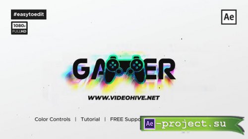 Videohive - White Glitch Logo Reveal - 30293038 - Project for After Effects