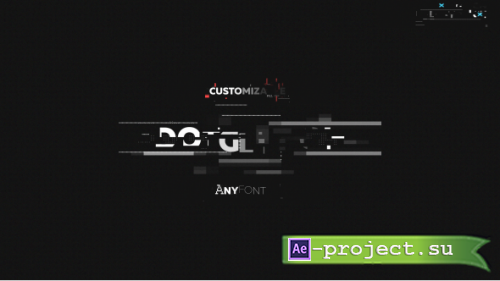 Videohive - Dot Glitch | Titles Pack - 19442189 - Project for After Effects