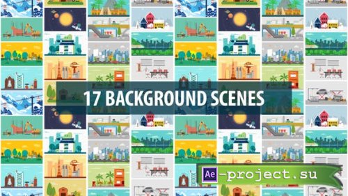 Videohive - Background Scenes | After Effects - 30318431 - Project for After Effects