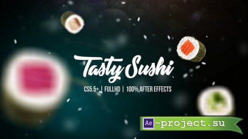 Videohive - Tasty Sushi - 22995666 - Project for After Effects