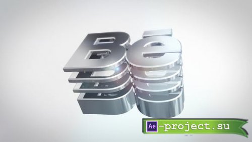Videohive - 3D Simple Reflective Logo - 30356605 - Project for After Effects